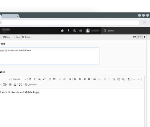 TYPO3 Glossaries edit Define the general descriptions