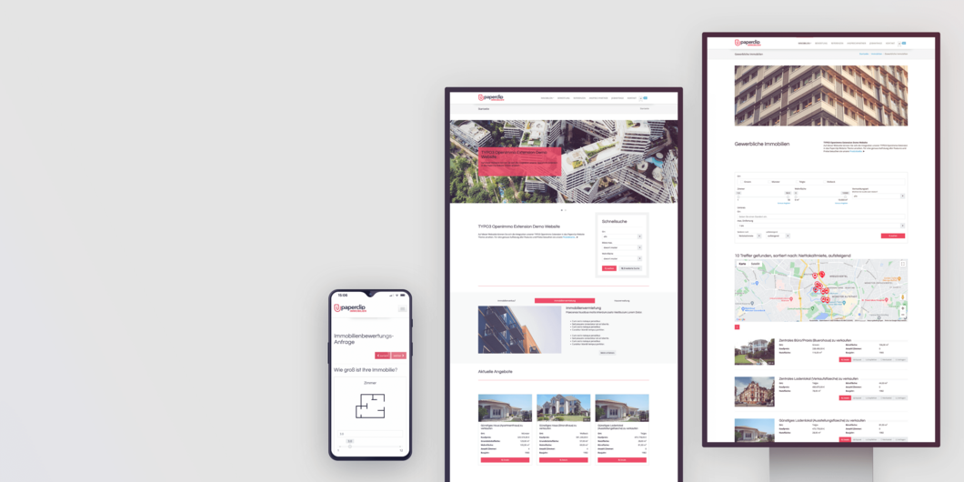 Paperclip Makler Theme Real Estate listing