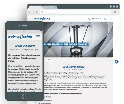 Web Crossing TYPO3 - AMP - Accelerated mobile pages