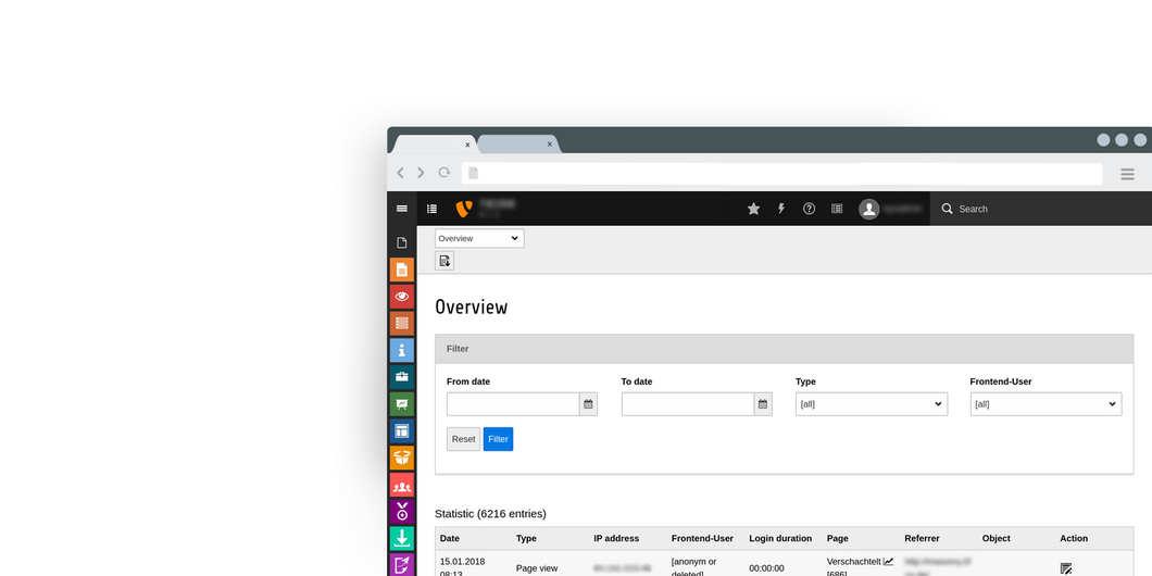 Statistics Dashboard