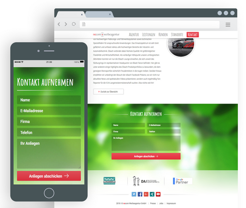 Necom Werbeagentur TYPO3 - AMP - Accelerated mobile pages