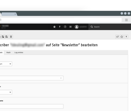 Newsletter Abonennten Newsletter Abonennten