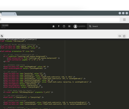 TYPO3 Fluid-FPDF Erweiterung: coding.ms
