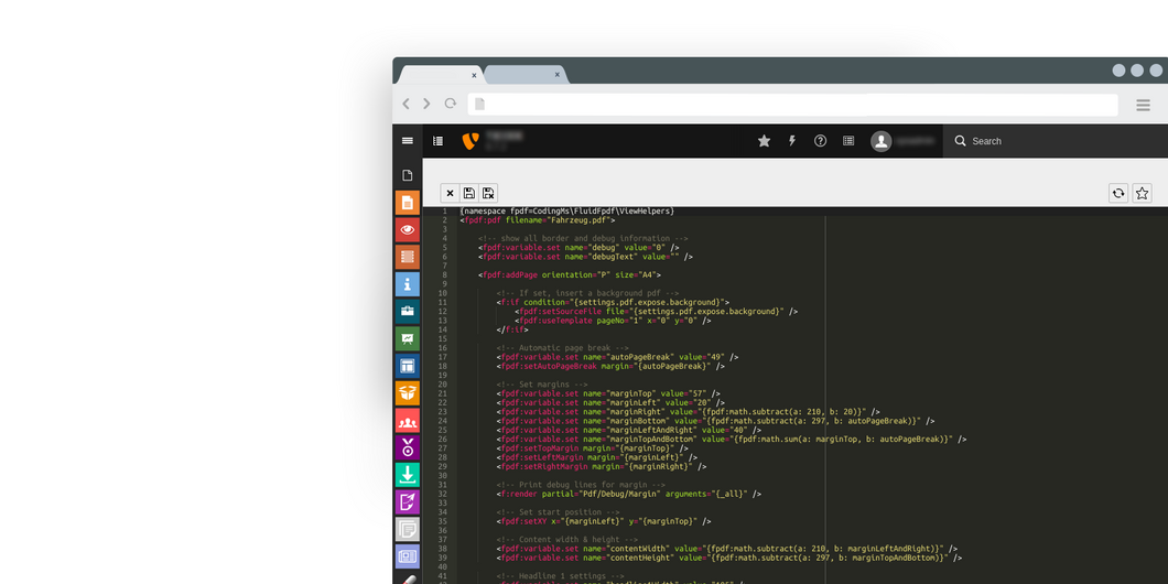 Fluid Sourcecode der Generierung der PDF-Datei(en) Fluid Sourcecode der Generierung der PDF-Datei(en)
