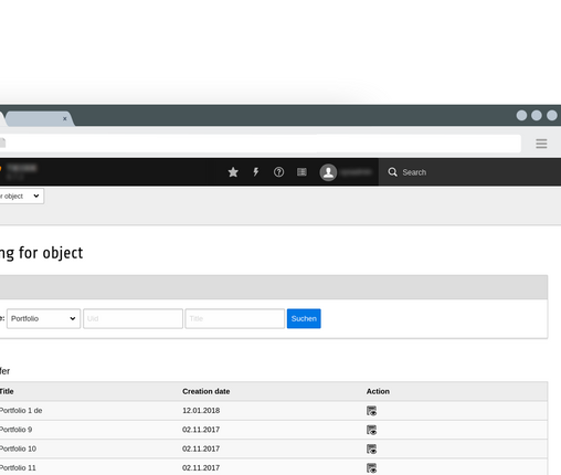 Erfassung von Portfolio-Aufrufen