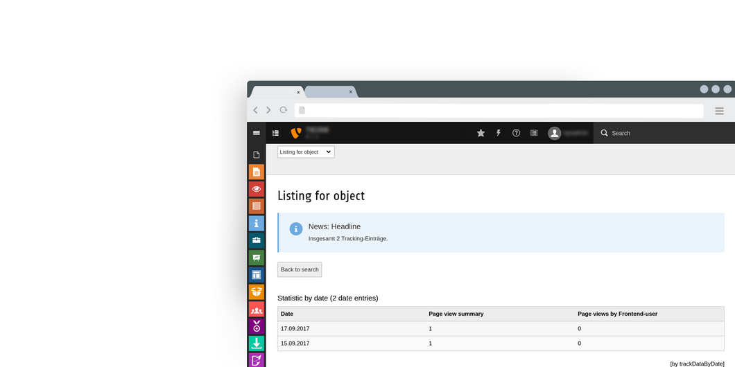 Erfassung von News-Aufrufen