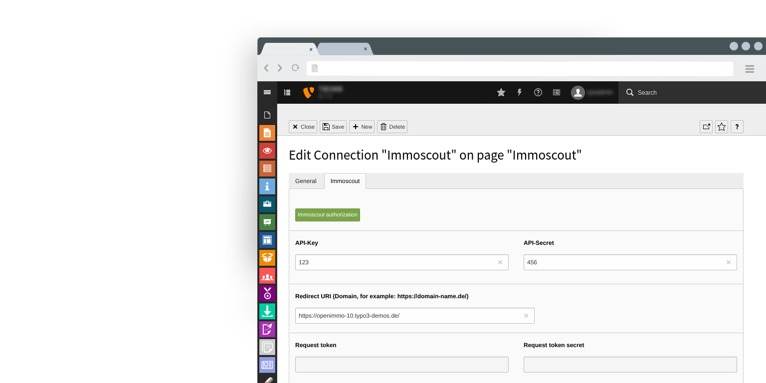 Immoscout extension for TYPO3