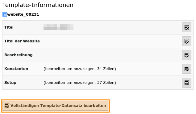 TypoScript Root-Template bearbeiten